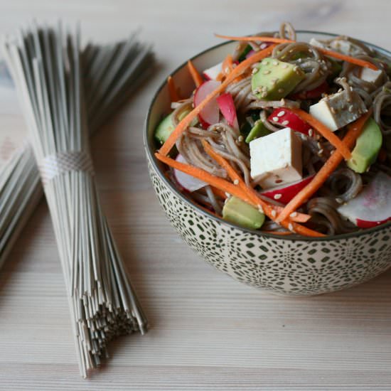 Sesame-Lime Soba Noodles