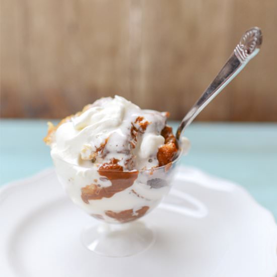 Dulce de Leche Baked French Toast