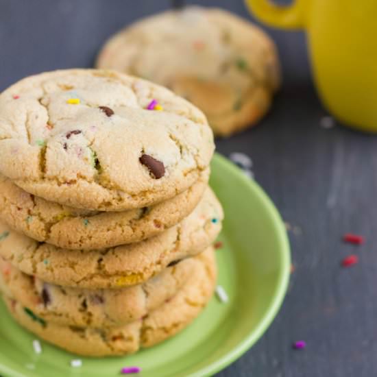 Birthday Cake Cookies
