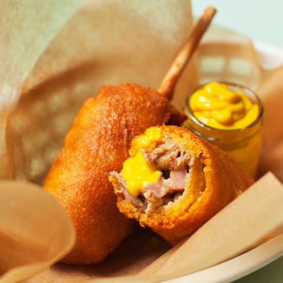 Cubano Corn Dogs
