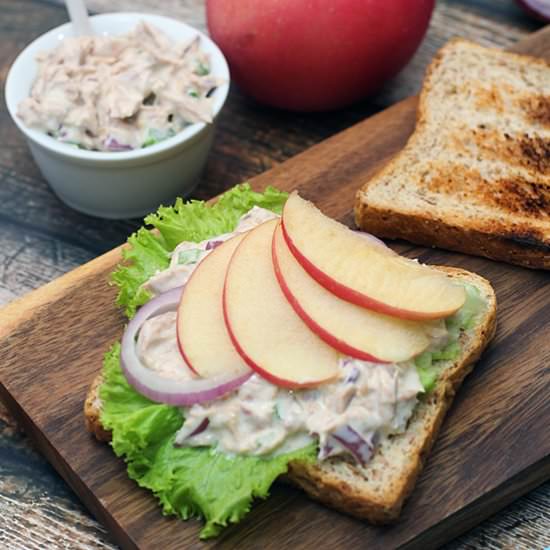 Tuna and Apple Sandwich