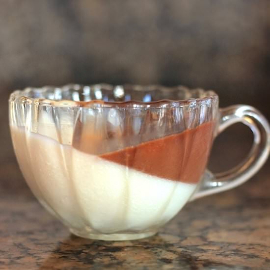 Vanilla Nutella Panna Cotta