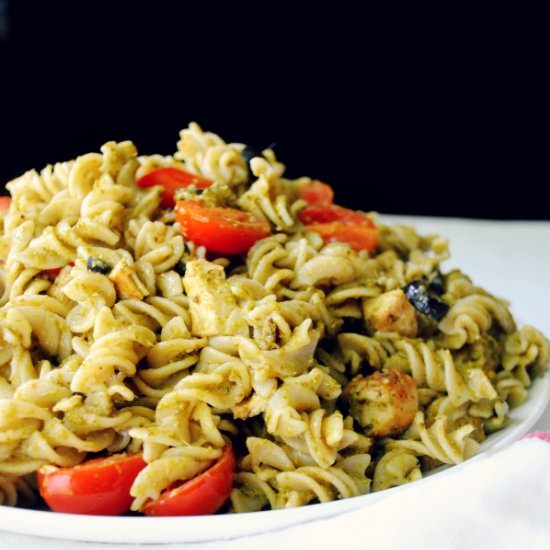 15 Minute Pesto Pasta