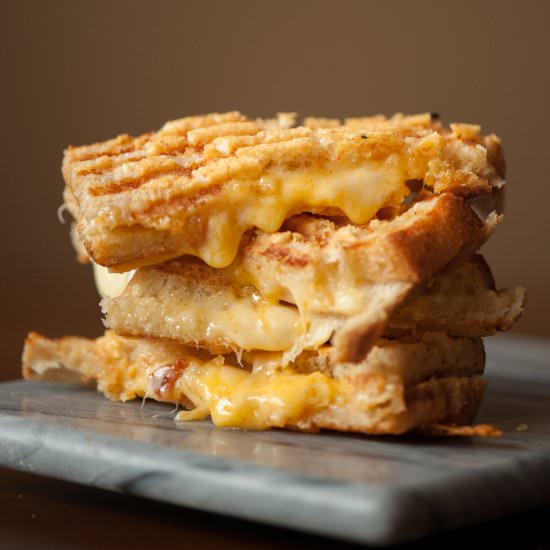 Triple Threat Grilled Cheese
