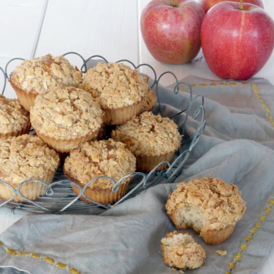 Apple Crumble Muffins