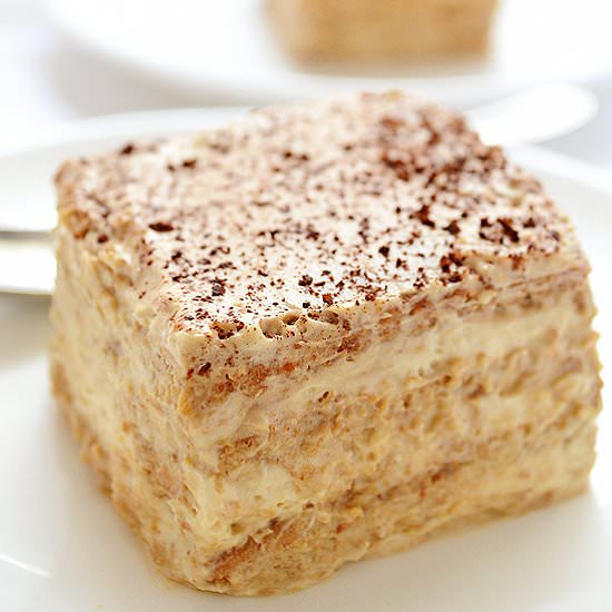 Cappuccino Icebox Cake