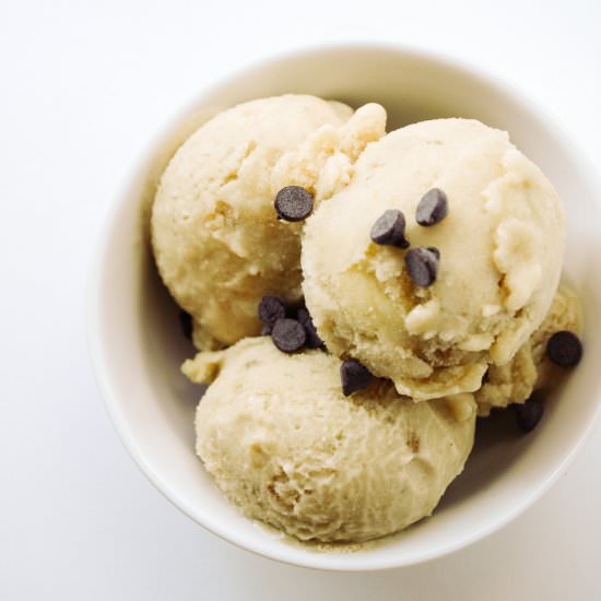 Banana Coconut Ginger Ice Cream