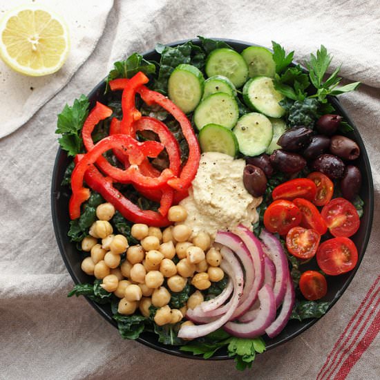 Mediterranean Kale Salad