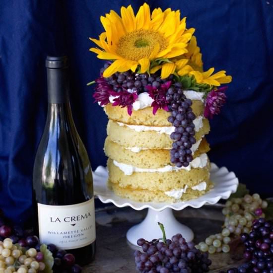 Wine Infused Whipped Cream Icing