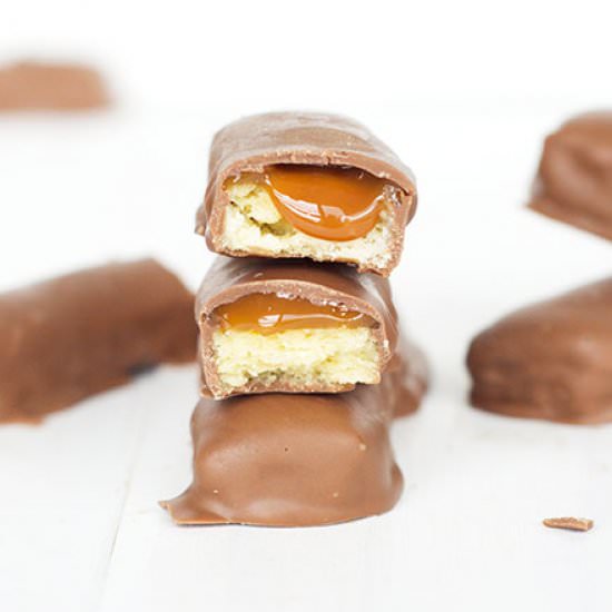 Homemade Twix Bars