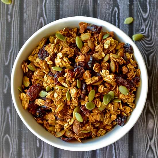 Pumpkin Spice Granola