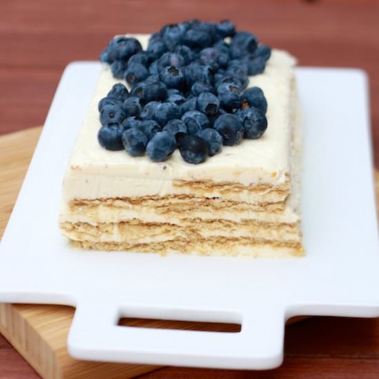Lemon Layered Cheesecake