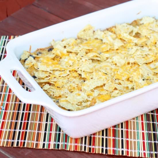 Salsa Verde Quinoa Bake