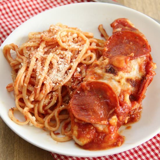 Chicken Pepperoni-Marinara