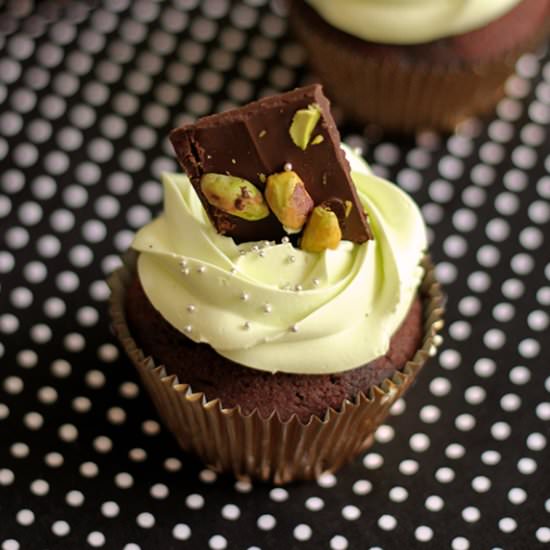 Mint Chocolate Cupcakes