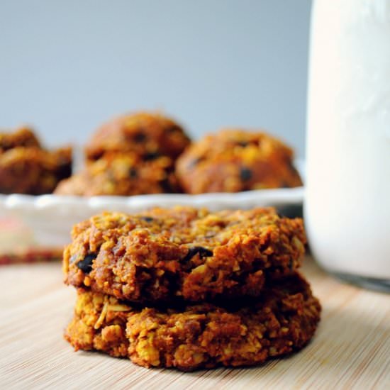 Pumpkin Oatmeal Cookies