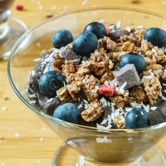 Layered Chocolate Ricotta Cup
