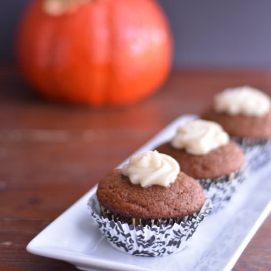 Pumpkin Spice Latte Cupcakes
