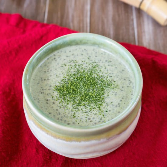 Matcha Green Tea Chia Pudding