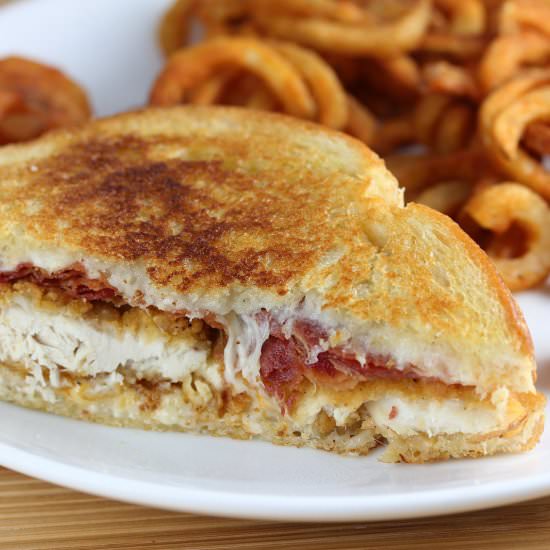 Chicken Strip Grilled Cheese