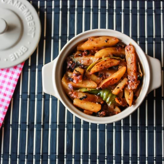 POTATO SUKKA/ POTATO DRY ROAST