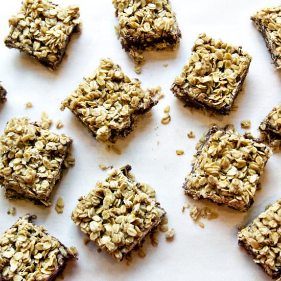 No-Bake Peanut Butter Oatmeal Bars