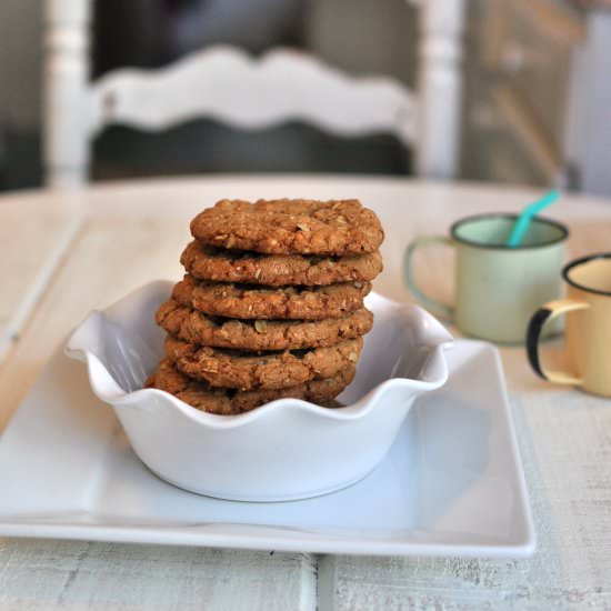 Butterscotch Toffee Oatmeal Cookies