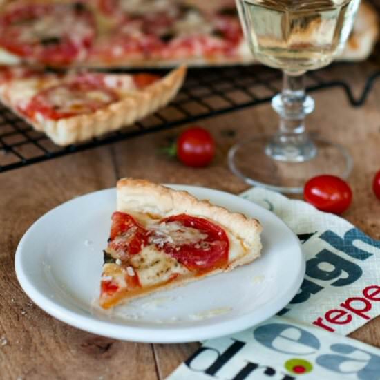 Tomato Basil Tart