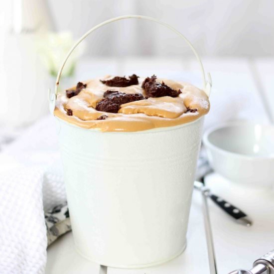 Salted caramel ice cream