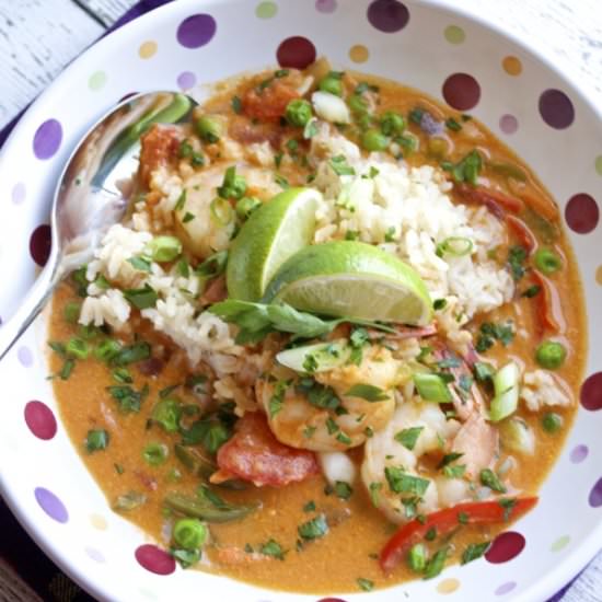 Red Curry Shrimp