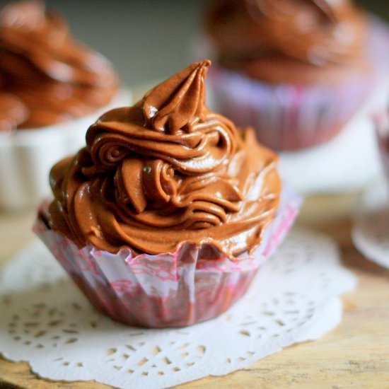 Chocolate on Chocolate cupcakes