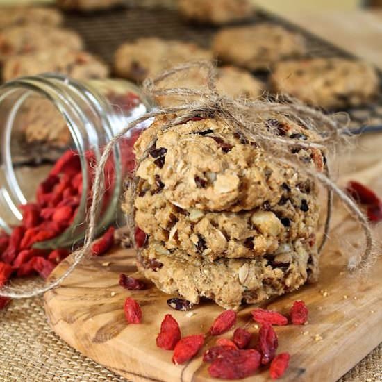 Goji Berry Power Cookies