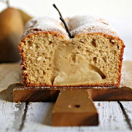 Sweet and Spiced Pear Bread