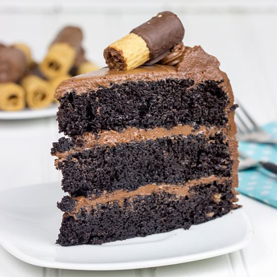 Double Chocolate Birthday Cake