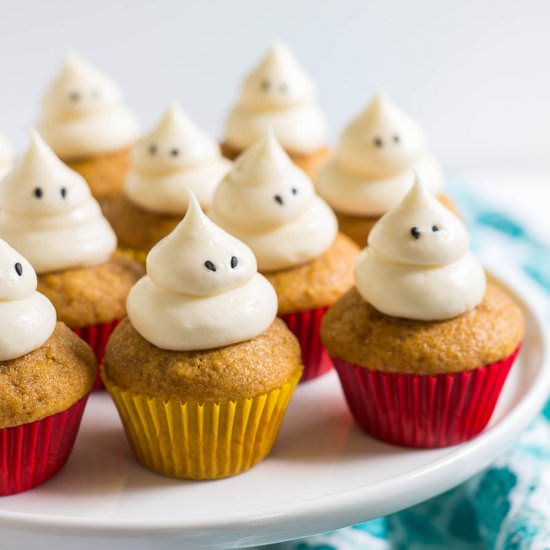 Mini Pumpkin Cupcakes