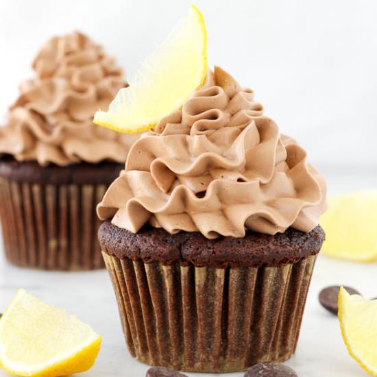 Lemon Surprise Cupcakes