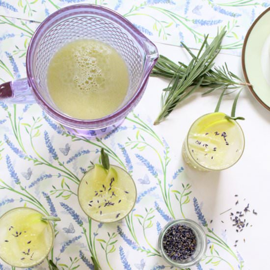 Lavender, Apple & Sage Lemonade
