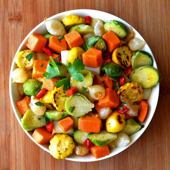 Roasted Sweet Potato Hash