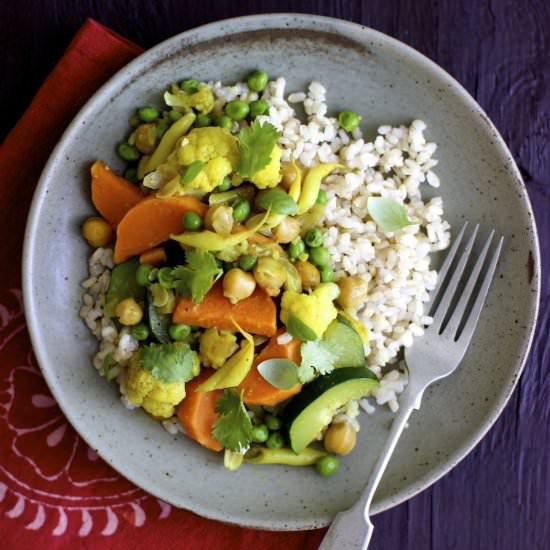 Indian Spice Vegetable Curry