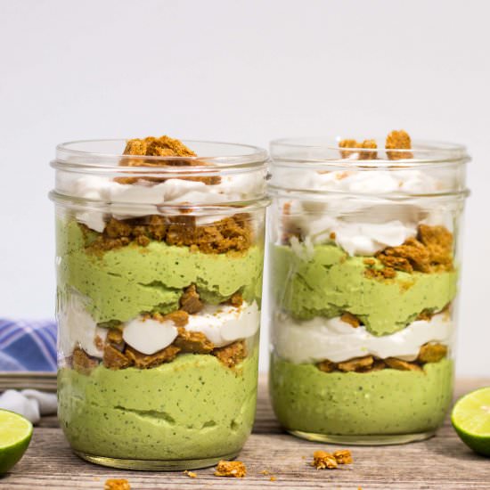 Lime Cheesecake Parfaits
