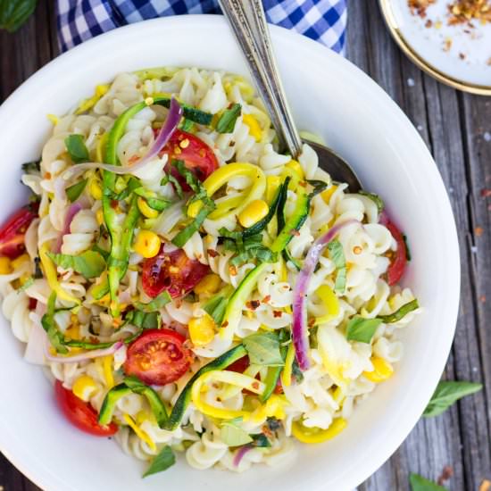 Summer Vegetable Pasta Salad