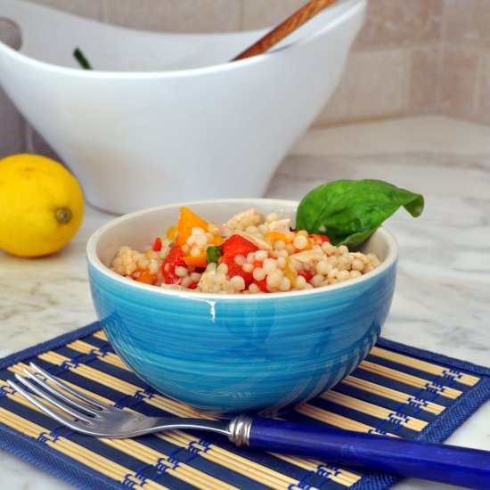 Couscous with Chicken & Peppers
