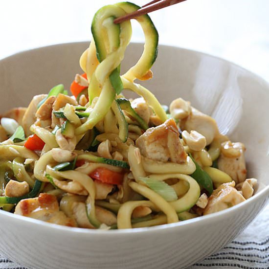 Kung Pao Chicken Zoodles
