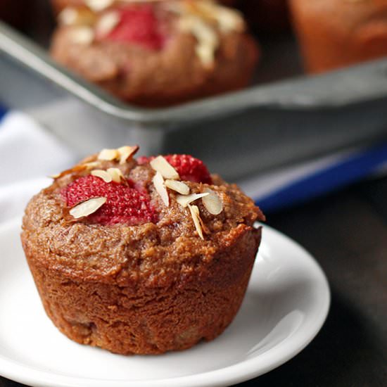 Strawberries and “Cream” Muffins
