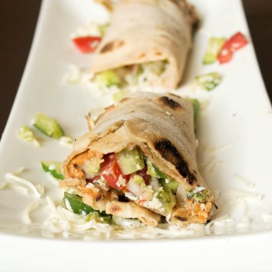 Vegetable & Cheese tofu rolls