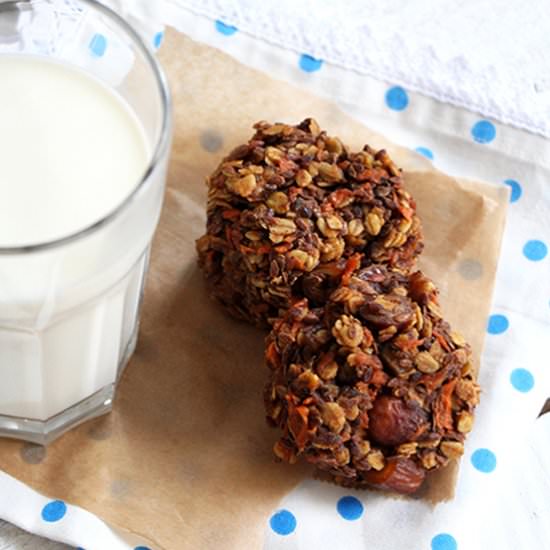 Carrot and Date Cookies
