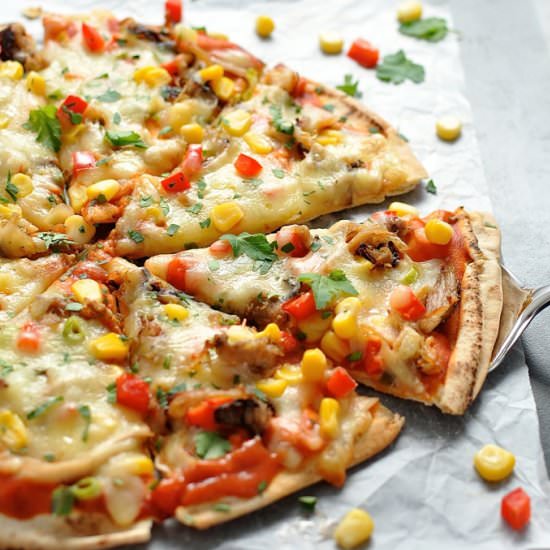 Mexican Pizza Freezer Friendly