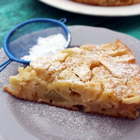 French apple cake