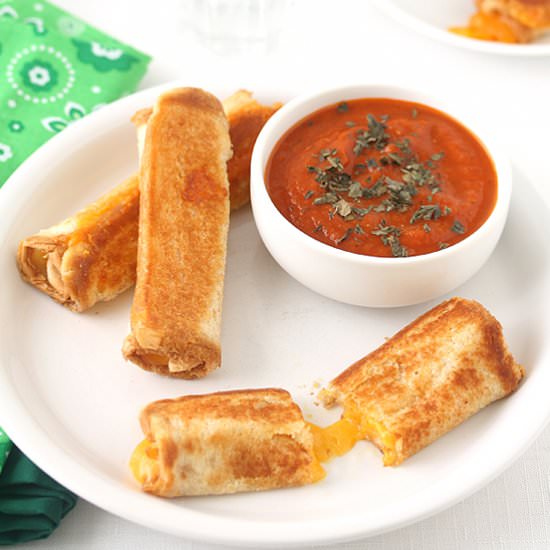 Grilled Cheese Roll Ups