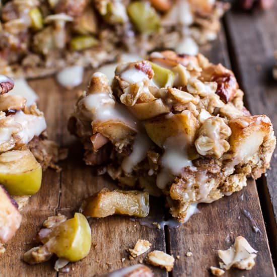 Apple crisp bars
